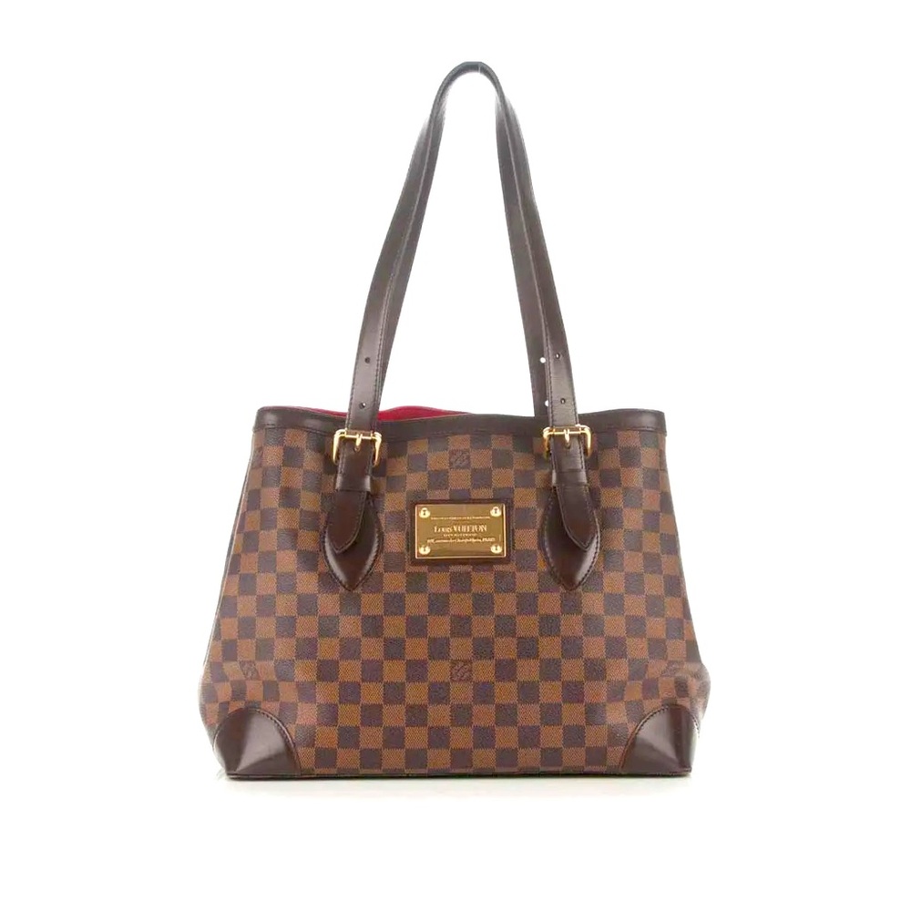Louis Vuitton Damier Ebene Hampstead MM Tote Shoulder Bag - Picture 2 of 4